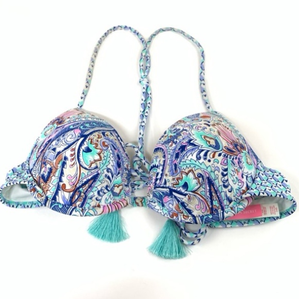 Victoria’s Secret Paisley Bikini Top 32B